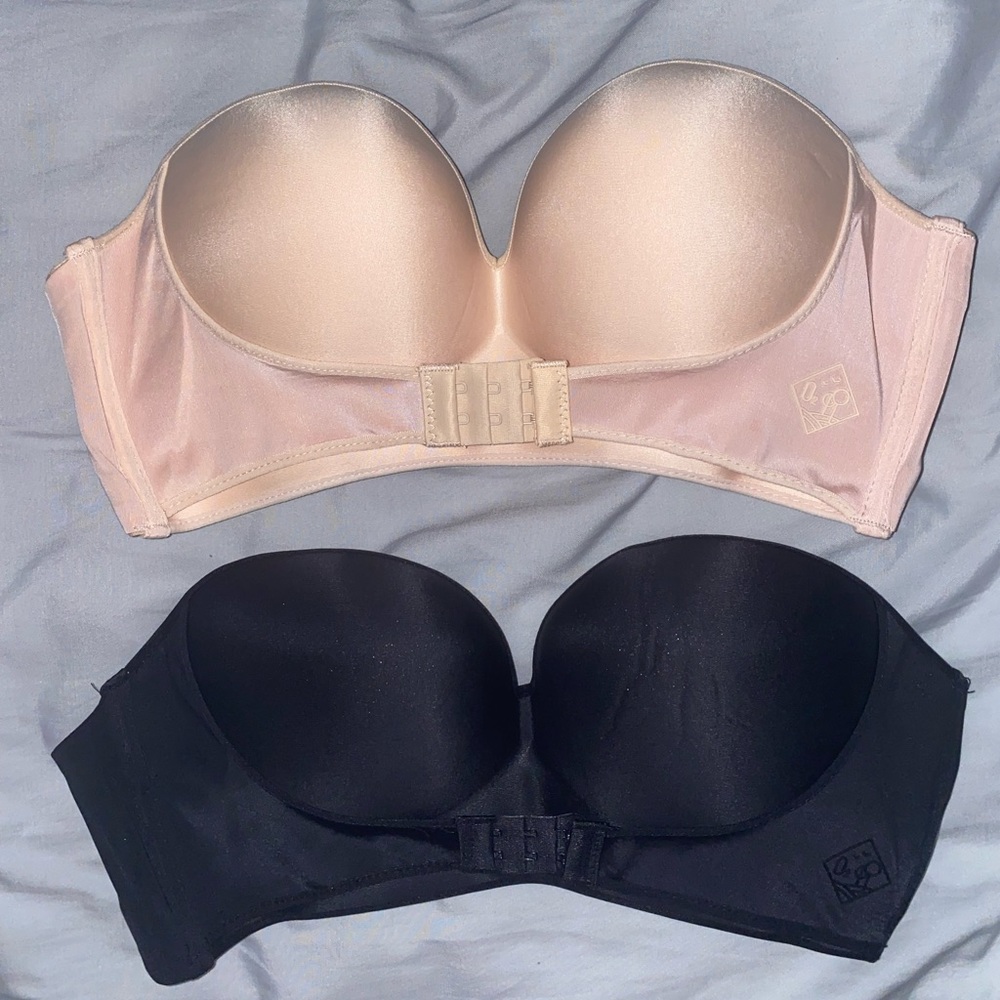 NWOT 38C Strapless Bras 2-Pack